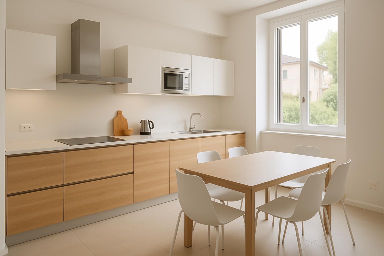 Cucina comune moderna